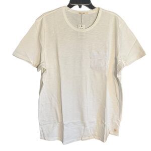 NWT Marine Layer 100% Cotton White T-Shirt Size Large
